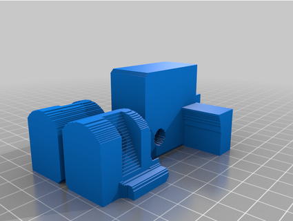 3d golpear robô bloqueio v31 plate2 happymanx0 3d print model - Mito3D