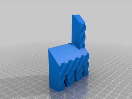 gpu power right-angle adapter theboyknowsclass 3d print model - Mito3D