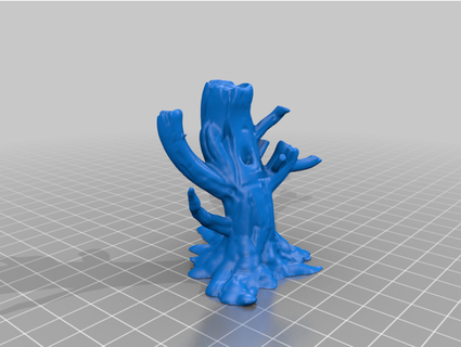 foglie albero tabletop 3d print model - Mito3D