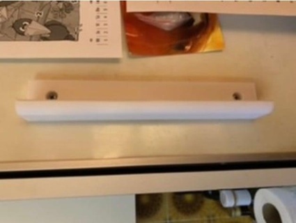 fridge handle 170 mm screw spacing antionion 3d print model - Mito3D