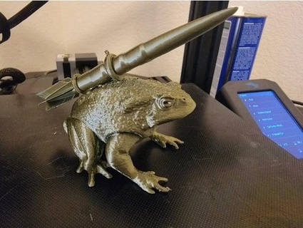 missile toad remix csoul 3d print model - Mito3D
