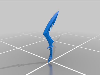 Lizalfos bumerang scottygreen135 3d print model - Mito3D