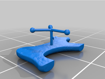 dog shaped polsino collegamento pcn3dprinting 3d print model - Mito3D