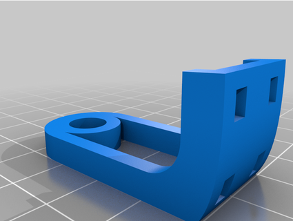 Ender 3 Hitze Bett Kabel Routing Halterung Drucken Budget 3d print model - Mito3D