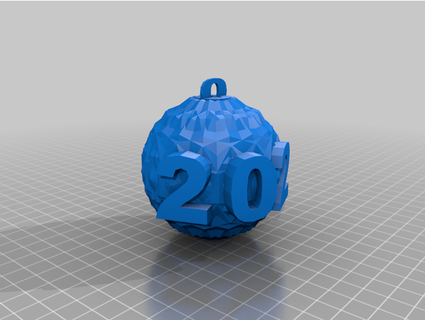 2021 ornament dragonfart 3d print model - Mito3D