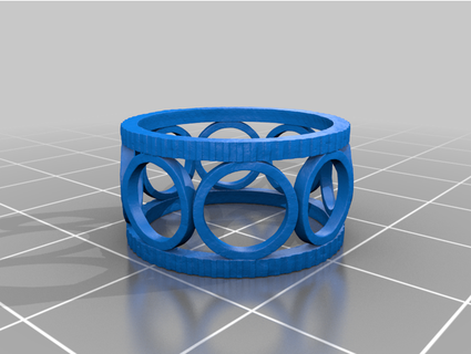 cracked ring bracelet pcn3dprinting 3d print model - Mito3D
