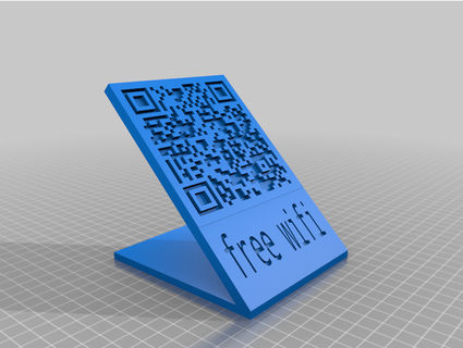 Rickroll Bedava kablosuz internet qr kodu ananas 3d print model - Mito3D