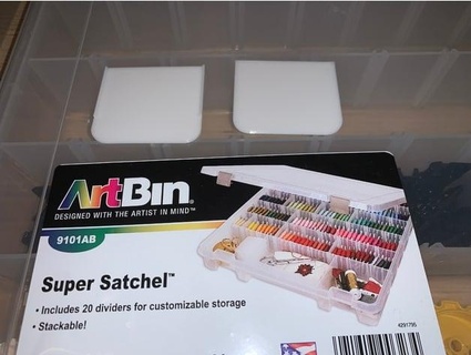 artbin super satchel dividers 9101ab art bin jcbhammond 3d print model - Mito3D