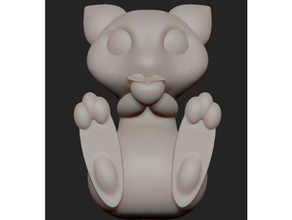 pokemon miau baga dkazumi 3d print model - Mito3D