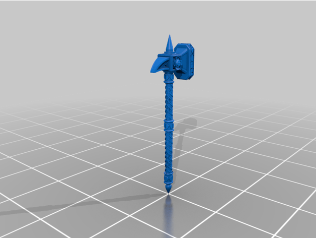 önemli cüce Warhammer kurucu imparator korkunç kreasyonlar 3D print model - Mito3D