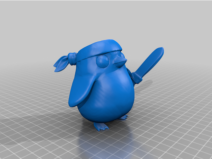 featherknigh high poly remix royw88 3d print model - Mito3D