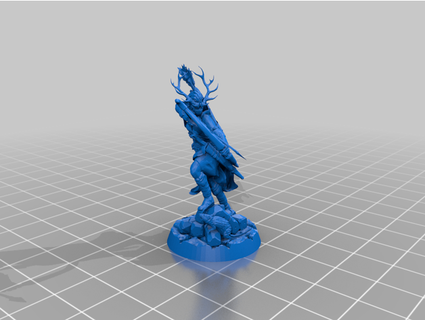 elven archer horriblecreations 3d print model - Mito3D