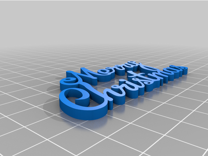 neşe Noel yılan 3d print model - Mito3D