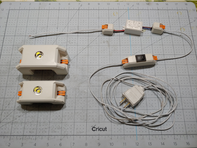 conduziu iluminação bc 3d 3D print model - Mito3D