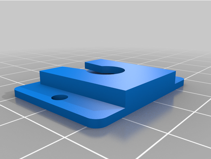 loto elise puerta tarjeta diapositiva acortar reverencia 3d print model - Mito3D