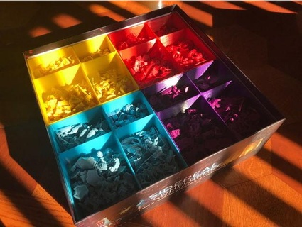 clash cultures monumental edition organizer trays juiceneutron 3d print model - Mito3D