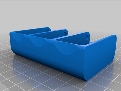 pill organiser box - 3 sections fenrirceleritas 3d print model - Mito3D