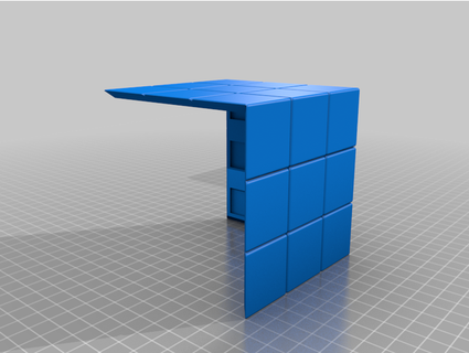 LED Rubiks Würfel Endspieler 3d print model - Mito3D