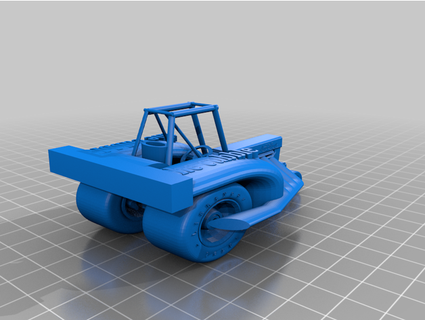 cubículo cachorro cadete tracción tractor cj taller 3d print model - Mito3D