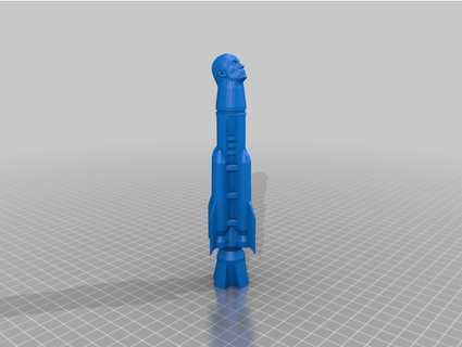Rakete Startprogramm socal3d druckt 3d print model - Mito3D
