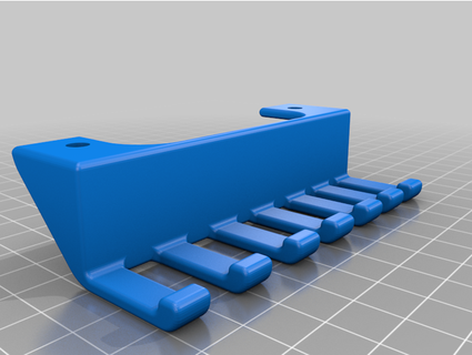 USB cable organizador 2 hamburgcnc 3d print model - Mito3D