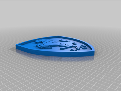 ferrari badge yasajtv 3d print model - Mito3D