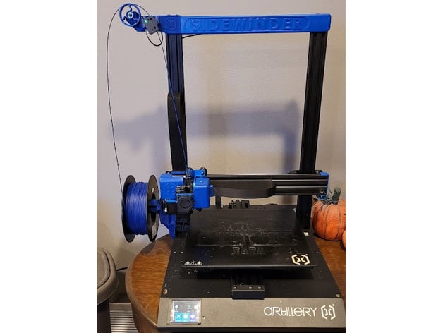 carretel artilharia sidewinder x2 wheesir 3D print model - Mito3D