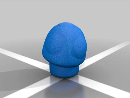 mario cogumelo jpazderski 3d print model - Mito3D