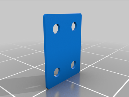 Griffbrett Technik Deck Steigleitung Pads 3d Blau druckt 3d print model - Mito3D