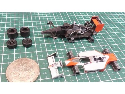 McLaren h0nda mp4 4 dendeba 3d print model - Mito3D
