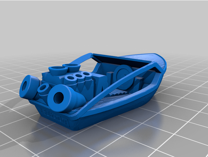 speed benchy mohawkmade 3d print model - Mito3D