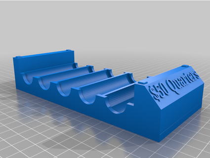 us quarter tray jlmort 3d print model - Mito3D
