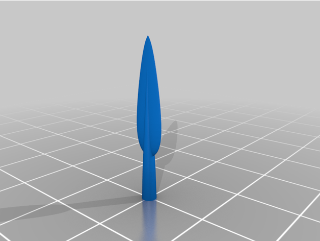 spear head releaseculture 3D print model - Mito3D