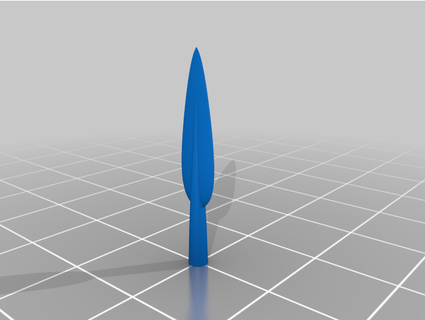 spear head releaseculture 3d print model - Mito3D