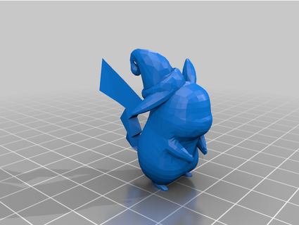 Natale Pikachu alexanderbfrazier 3d print model - Mito3D