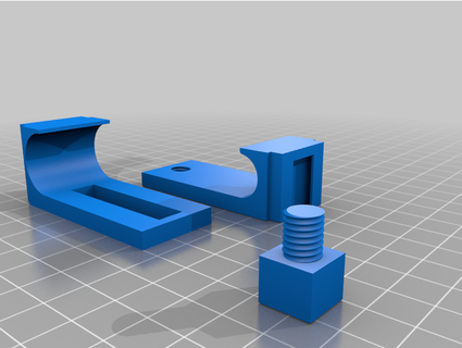 universal phone dual shoe mount poormanmods 3d print model - Mito3D