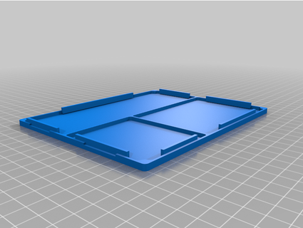 Snaplock Deckel Ressource Box Mikrobos 3d print model - Mito3D