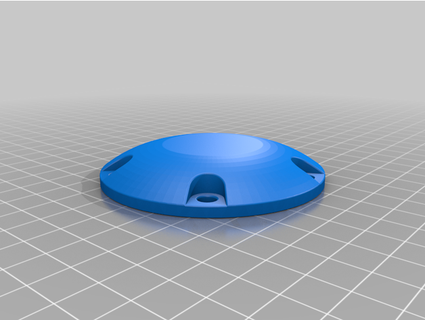 pnömatik Boynuz örtmek kılıf yeniden doğmak 3d print model - Mito3D