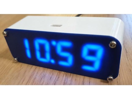 4digits clock kit case fifounet75 3d print model - Mito3D