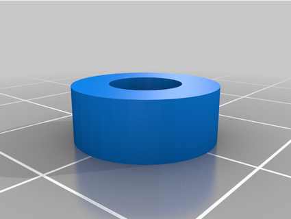 espaciador tapa inferior arboles azul v2 unai8997 ivft 3d print model - Mito3D