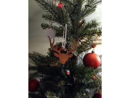 christmastree reindeer stijndevolder 3d print model - Mito3D
