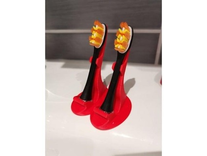 tooth brush stand zahnheld gero solid kit card bad klopfer 3d print model - Mito3D