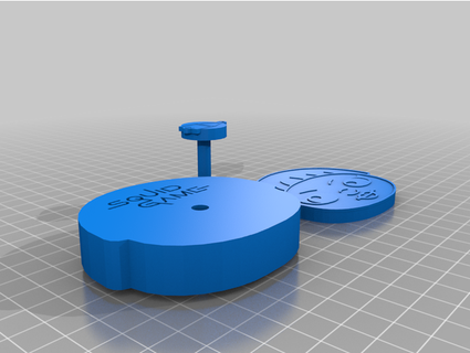 calamaro gioco kopf ausstecher plotteria81 3d print model - Mito3D