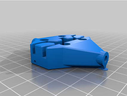 delta printer carriage ball thrust 1mrf 3d print model - Mito3D