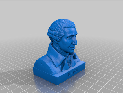 39 incroyable Haydn buste base pazzah 3d print model - Mito3D