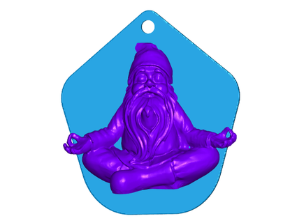 vent carillon améliorer 3d Zen gnome voile receveur toakamate 3d print model - Mito3D