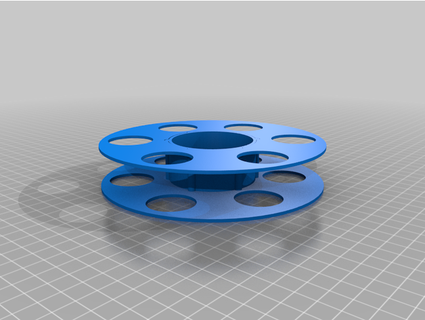 carrete porta filamento pandilla 3d print model - Mito3D