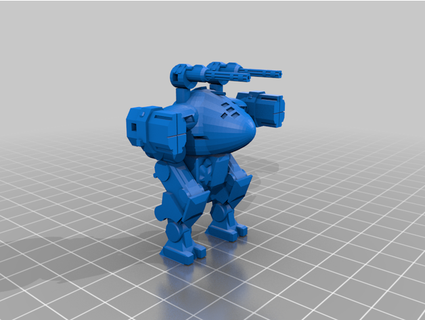 Krieg Roboter Greif c1rcu1t 3d print model - Mito3D
