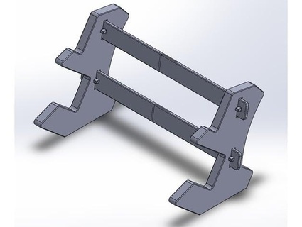 knive stand theno 3d print model - Mito3D