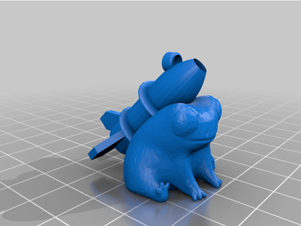 missile toad--fred christmas remix jack457 3d print model - Mito3D